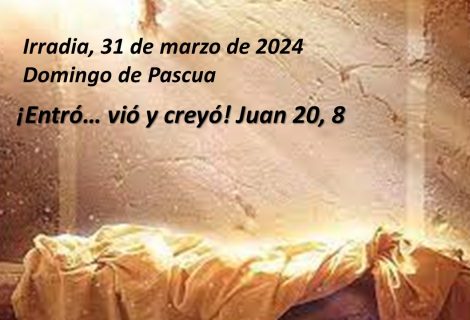 ALOCUCIÓN RADIAL PASCUA DE RESURRECCIÓN 2024